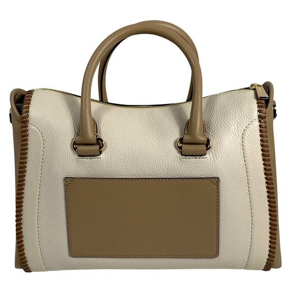 NWT $598 MICHAEL KORS Carine LRG Top Zip Satchel Double Handle + Crossbody Strap - Picture 5 of 8